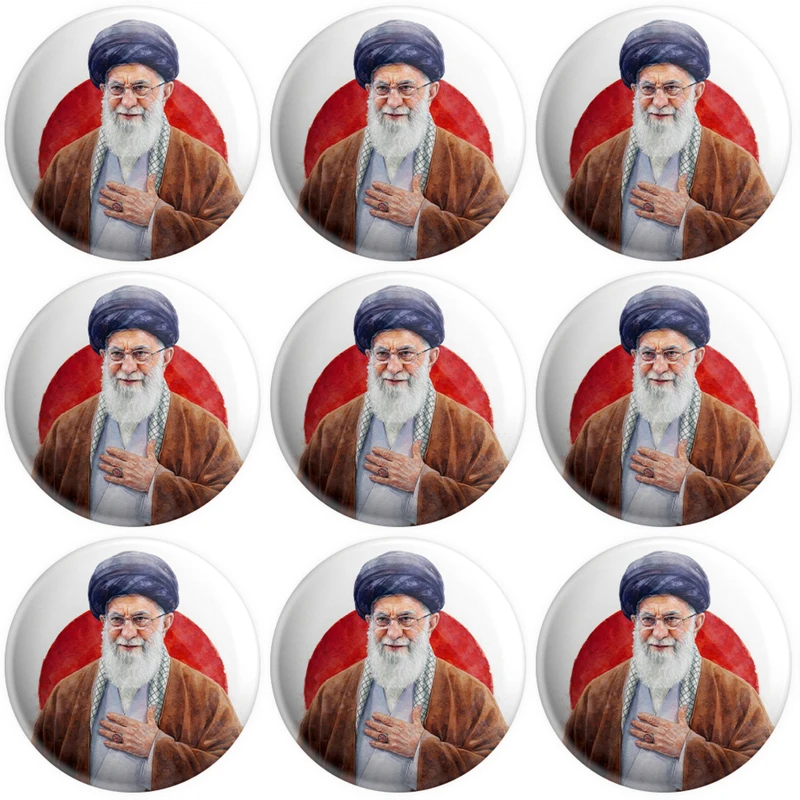 پیکسل طرح رهبر شهید امام خامنه‌ای کد 9 مجموعه 9 عددی