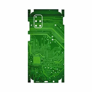 MAHOOT Green Printed Circuit Board-FullSkin Cover Sticker for Samsung Galaxy M51