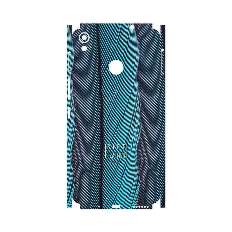 برچسب پوششی ماهوت مدل Turquoise feathers-FullSkin مناسب برای گوشی موبایل تکنو Camon CX Air