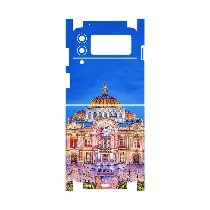 برچسب پوششی ماهوت مدل Mexico City-FullSkin مناسب برای گوشی موبایل سامسونگ Galaxy Z Flip3 5G