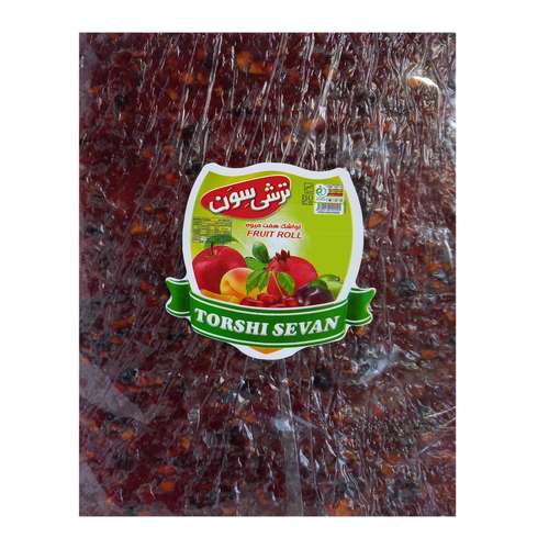 لواشک پالپ دار هفت میوه ترش سون - 100 گرم بسته 10 عددی