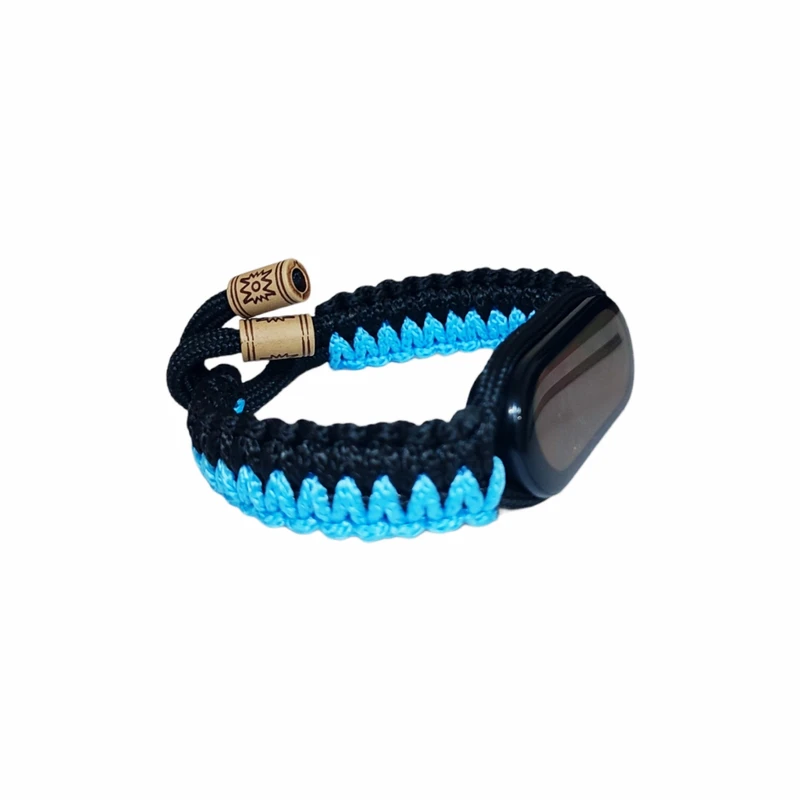 بند مدل بافت دو قطبی مناسب برای مچ بند هوشمند شیائومی mi band 6