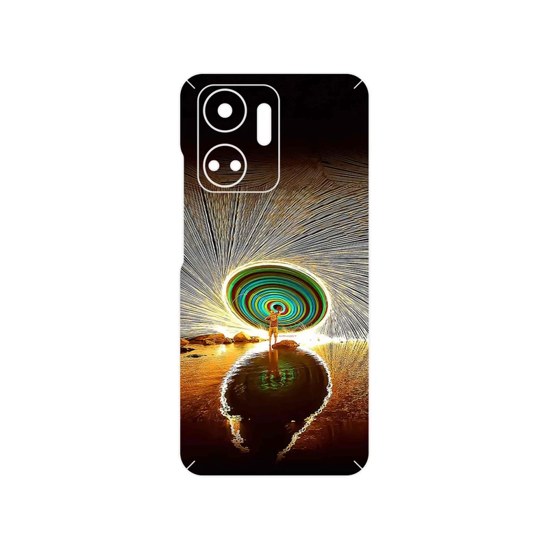 برچسب پوششی ماهوت مدل Night Light Fountain مناسب برای گوشی موبایل آنر X7a