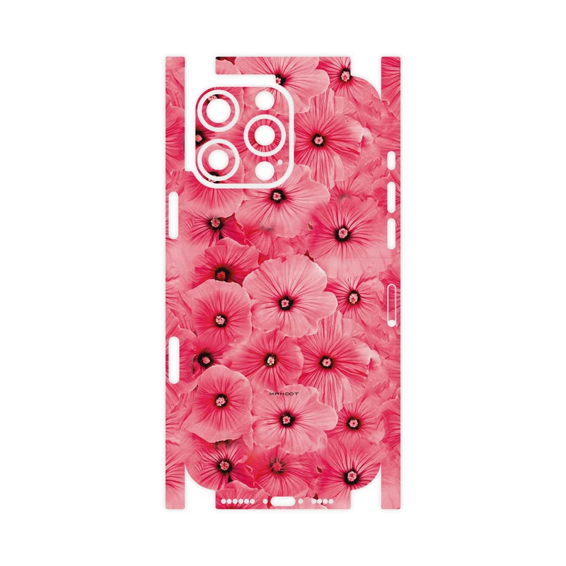 برچسب پوششی ماهوت مدل Pink_Flower-FullSkin مناسب برای گوشی موبایل اپل iPhone 16 Pro Max