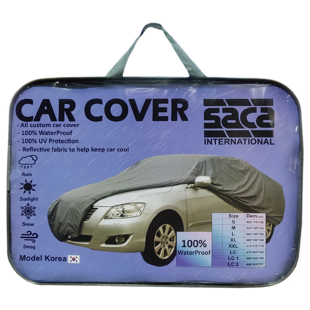 نقد و بررسی چادر خودرو ساکا مدل SKC مناسب برای دنا پلاس توسط خریداران