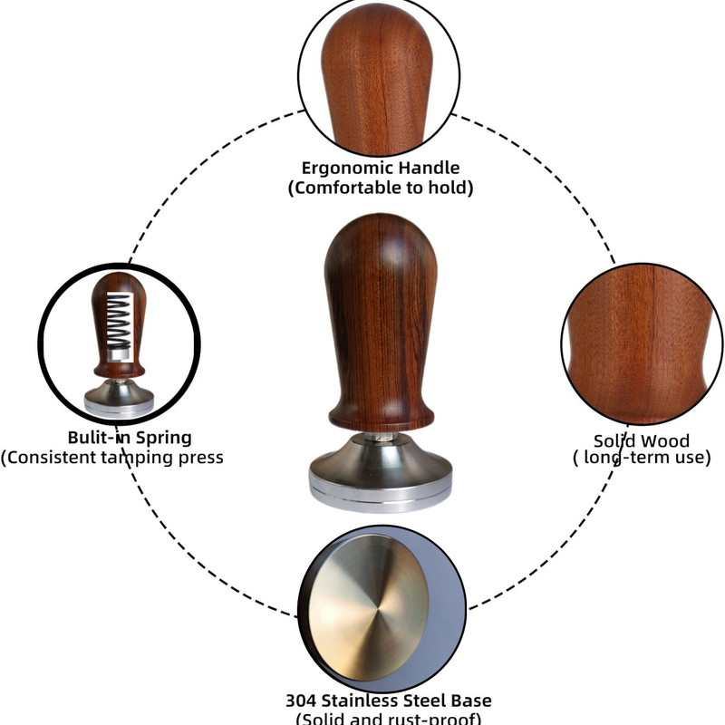 تمپر قهوه مدل pressure calibration کد 58 تمپر قهوه مدل pressure calibration کد 58