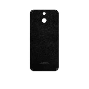 MAHOOT Black-Chamois-Leather Cover Sticker for HTC One E8