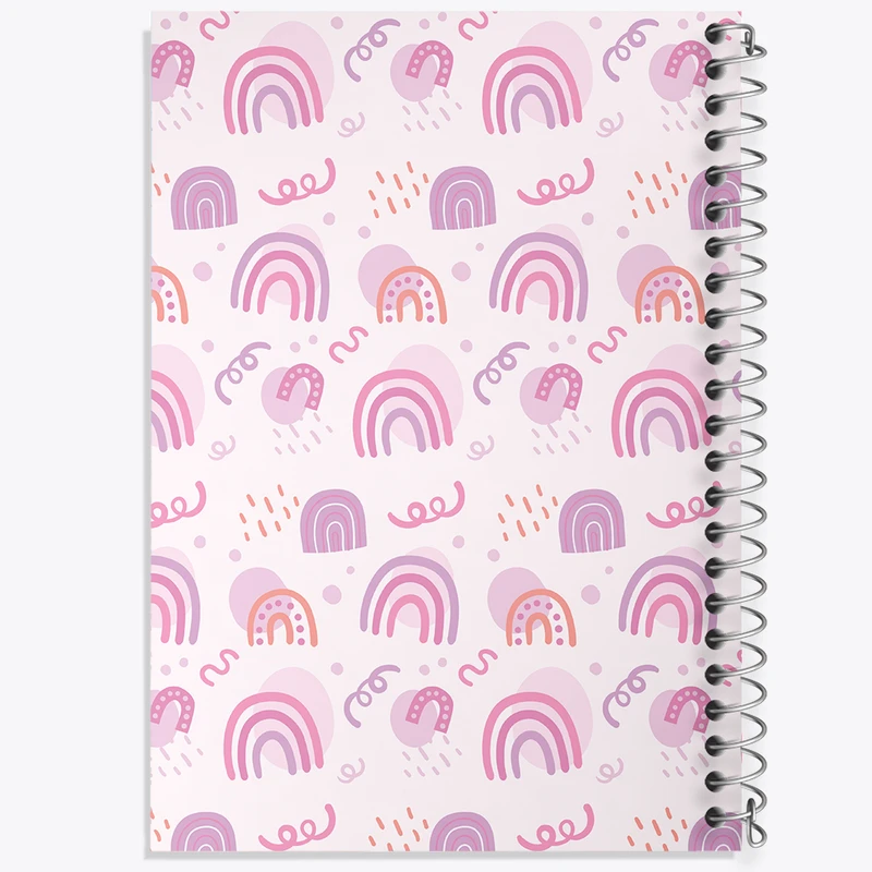 دفتر لیست خرید 50 برگ خندالو طرح پترن فانتری کد N387