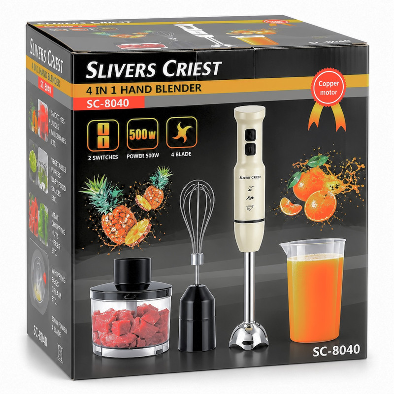 گوشت کوب برقی 500 وات سیلور کرست مدل SC8040