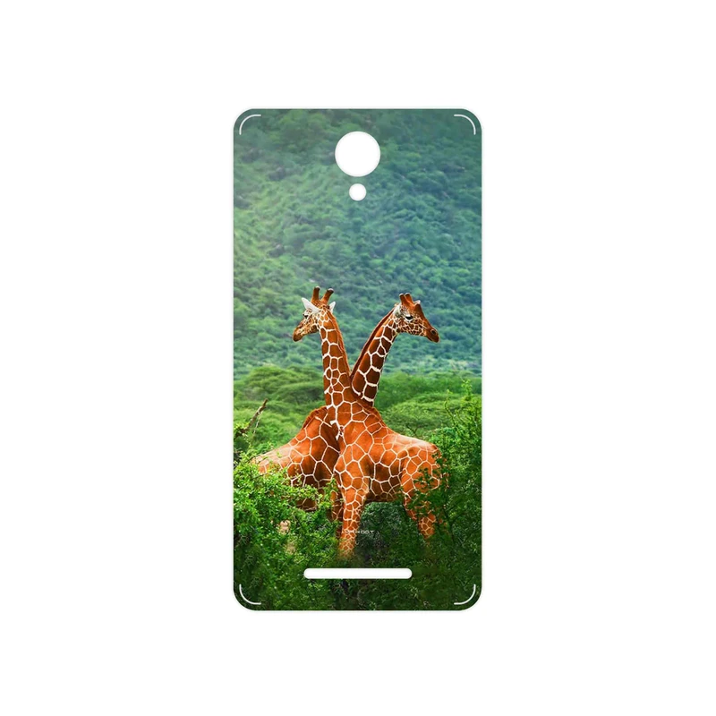 برچسب پوششی ماهوت مدل Giraffe مناسب برای گوشی موبایل شیائومی Redmi Note 2