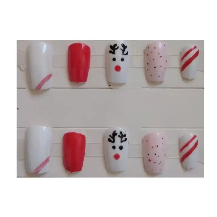 ناخن مصنوعی مدل گوزن بسته ده عددی