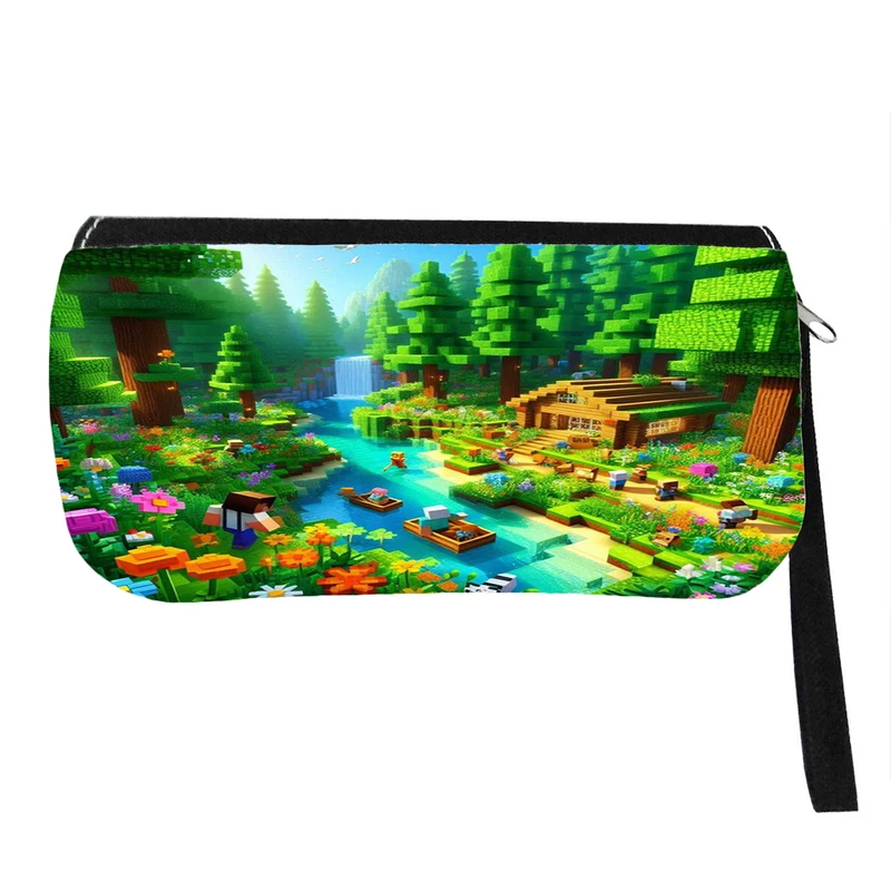 جامدادی پاد آفرین مدل فانتزی طرح بازی ماینکرافت کد p950