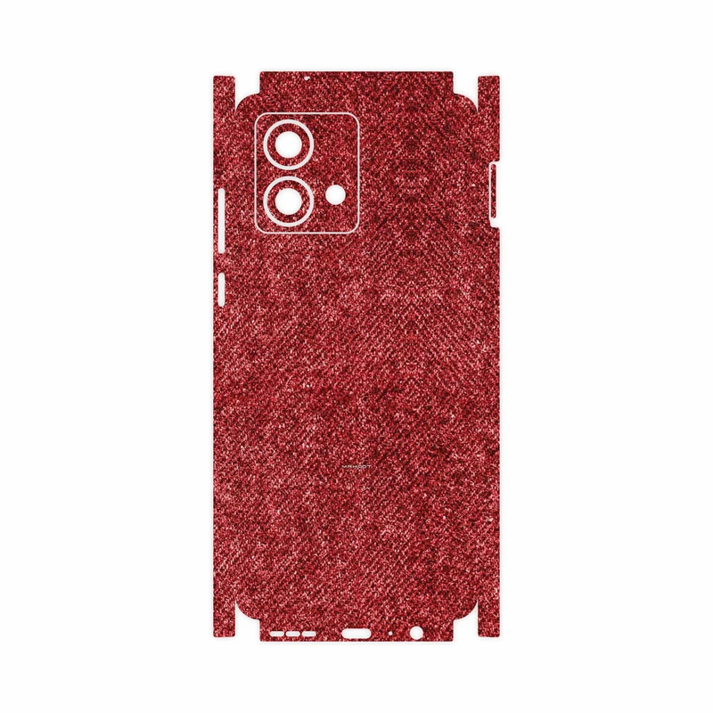 برچسب پوششی ماهوت مدل Fabric Texture 4-FullSkin مناسب برای گوشی موبایل موتورولا Moto G84