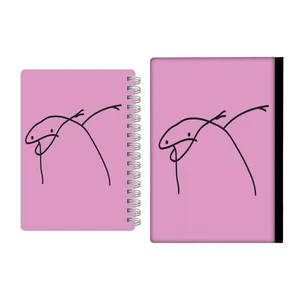 کلاسور مدل میقولی کد 2425 به همراه دفترچه یادداشت