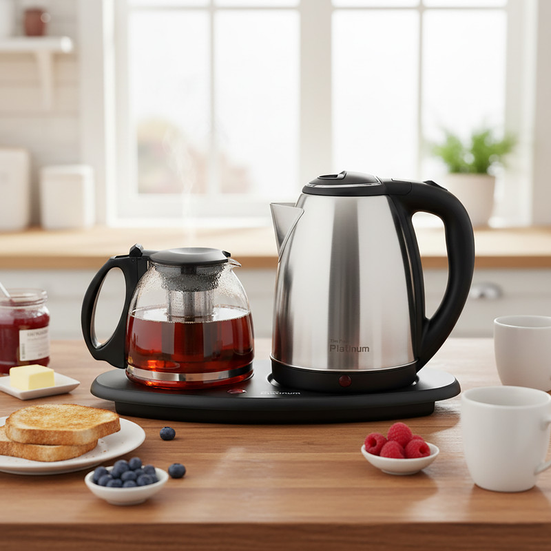 چای ساز کنار هم مدل پلاتینیوم مدل TM311