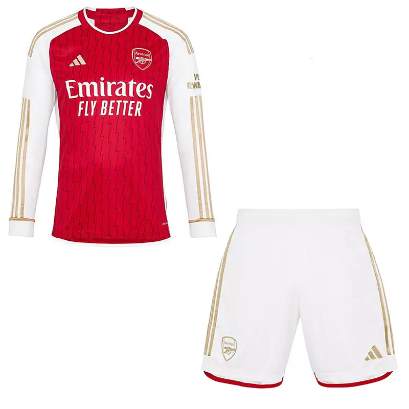 ست تیشرت و شلوارک ورزشی مردانه مدل آرسنال B Home 2024