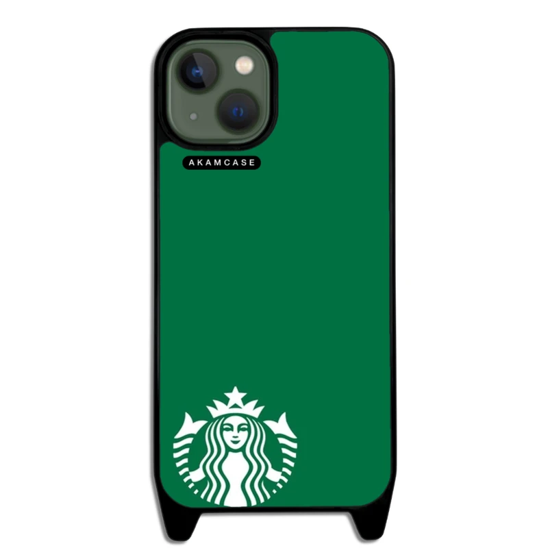 کاور آکام مدل AMCWLA13-STARBUCKS1 مناسب برای گوشی موبایل اپل iPhone 13