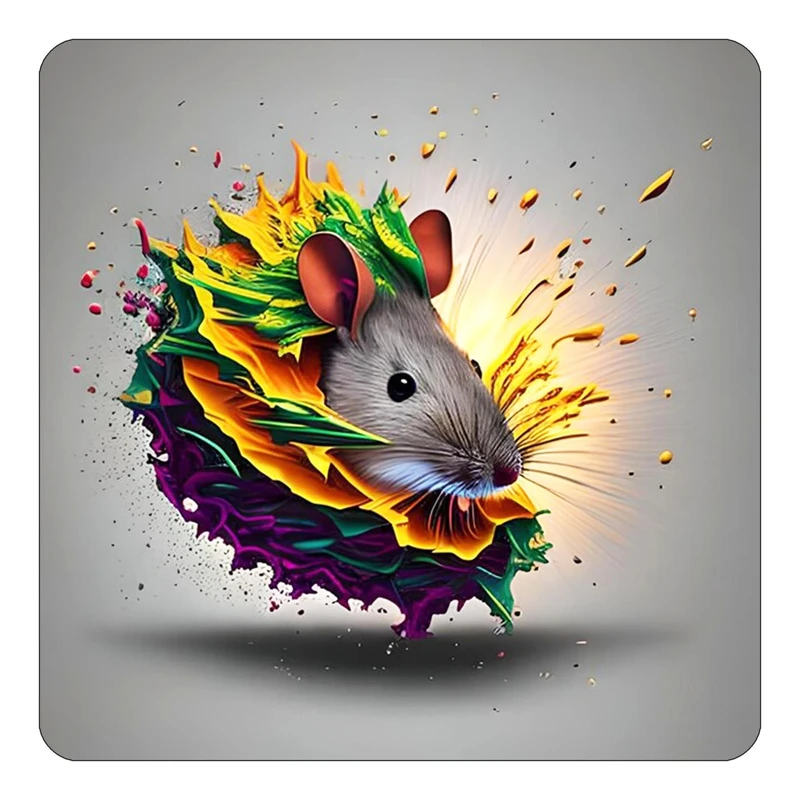 مگنت کاکتی طرح حیوانات رنگی مدل mp26527