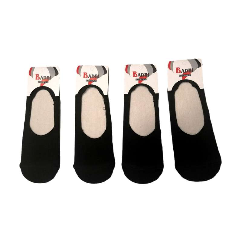 جوراب مردانه مدل پشت ژله ای کد K21 بسته 4 عددی