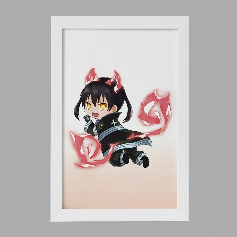 تابلو خندالو مدل تاماکی انیمه نیروی آتش کد 32258