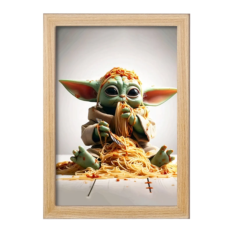 تابلو خندالو مدل بیبی یودا کد F4425