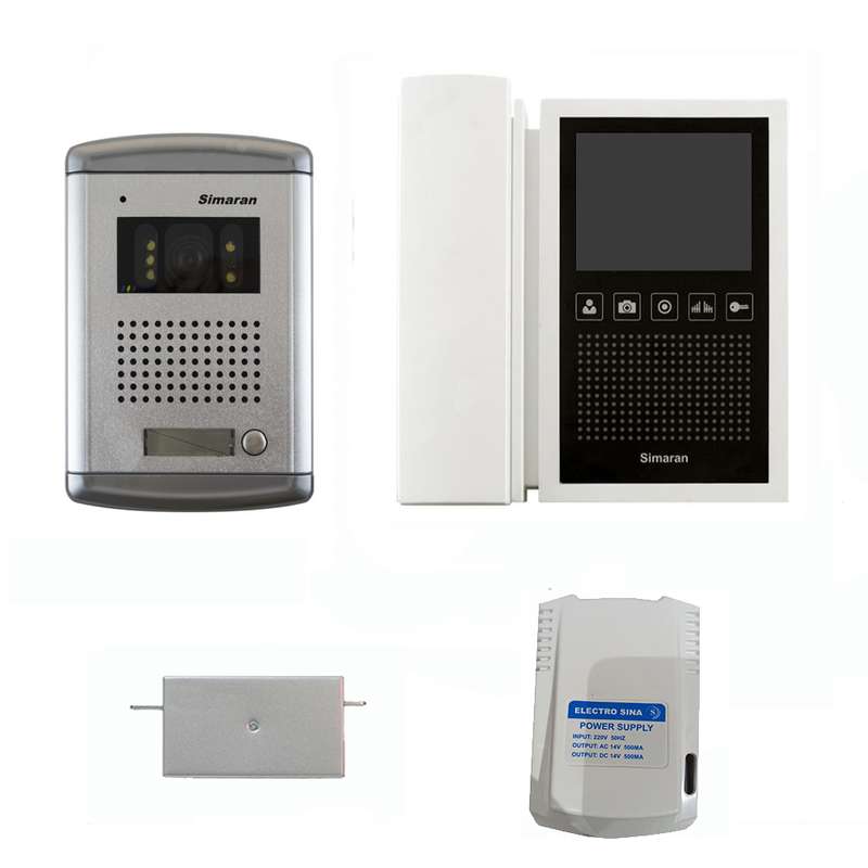 دربازکن تصویری سیماران مدل HS43newV1 مجموعه 4 عددی دربازکن تصویری سیماران مدل HS43newV1 مجموعه 4 عددی