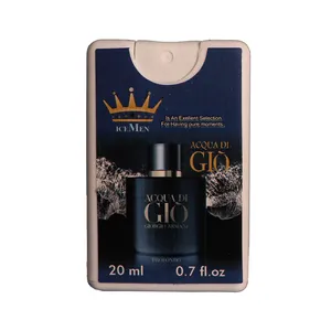 عطر جیبی مردانه آیس من مدل Acqua Di Gio حجم 20 میلی لیتر