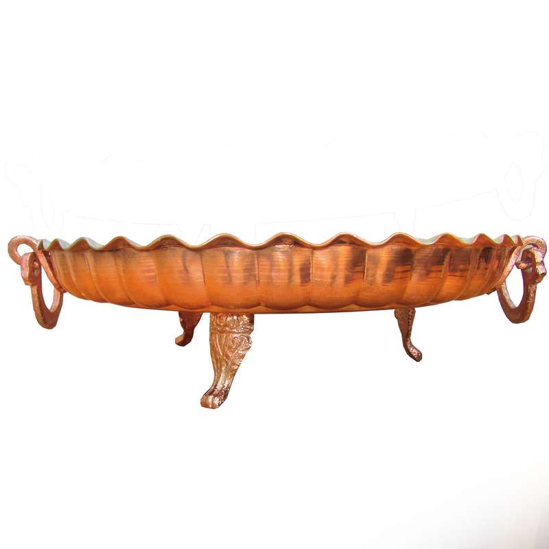 سینی مسی مدل سه پایه کد Sp02