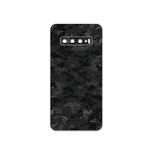 MAHOOT Night-Army-Pixel Cover Sticker for Samsung Galaxy S10