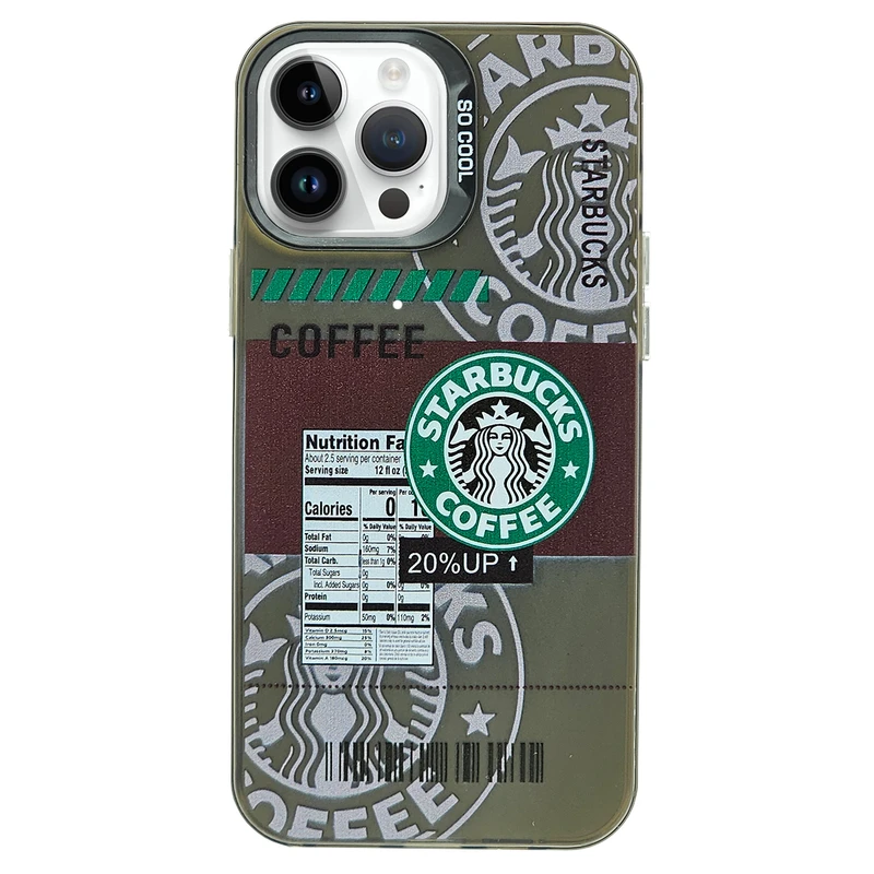 کاور طرح کافی کد 1 مناسب برای گوشی موبایل اپل Iphone 14promax