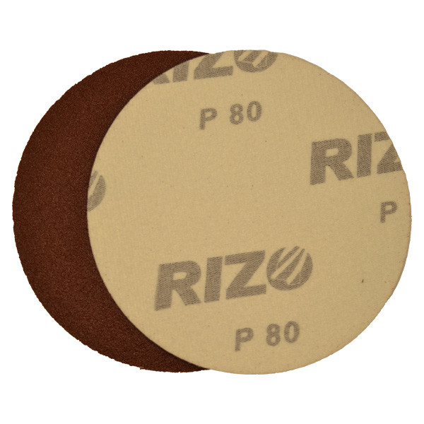 سنباده پشت کرکی ریزو مدل 125 میلیمتر P.80 بسته 10 عددی