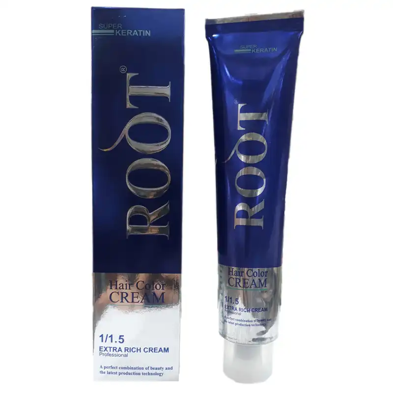 رنگ مو روت سری PROFESSIONAL شماره 0-1 حجم 120 میلی لیتر رنگ مشکی