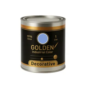 رنگ آبی آسمانی نیمه براق روغنی تات کد 1550-r70b حجم 1 لیتر