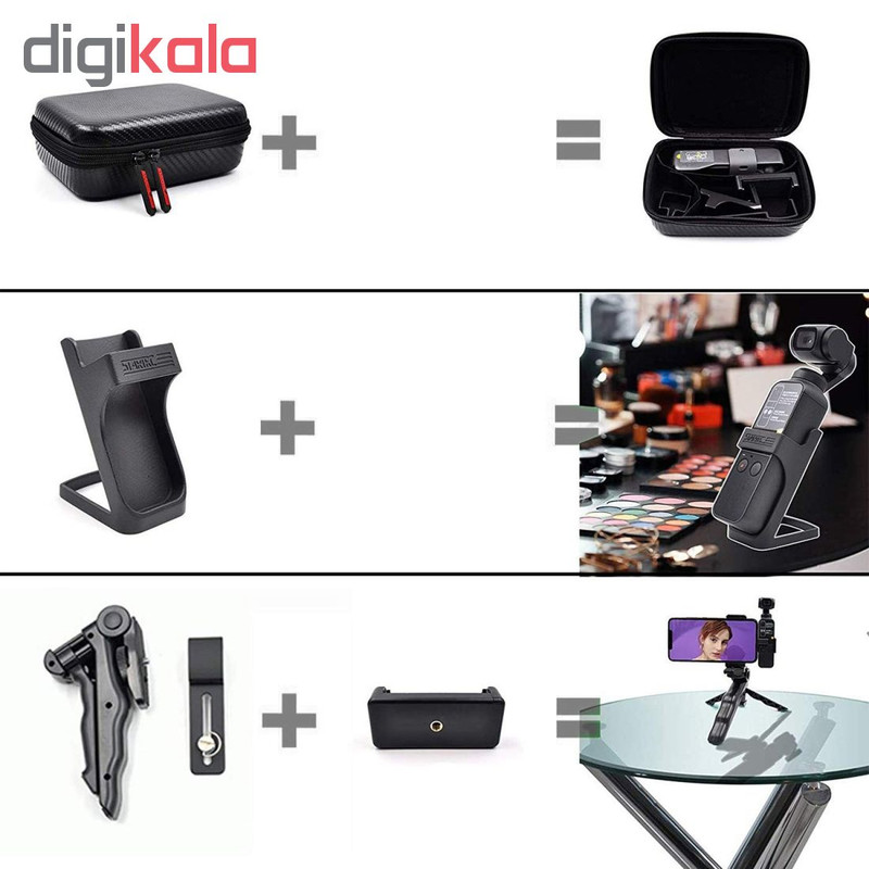 لوازم جانبی استارک مدل 21PCS مناسب برای دوربین DJI OSMO POCKET