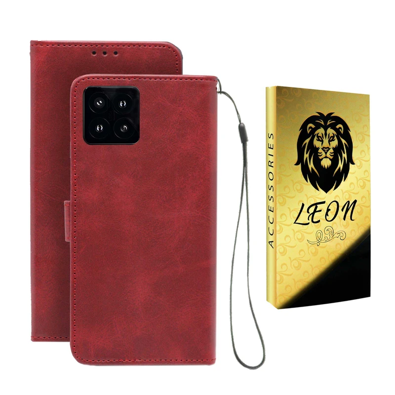 کیف کلاسوری لئون مدل Band Yo مناسب برای گوشی موبایل شیائومی Mi 14 Pro