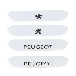 برچسب زیر دستگیره خودرو کالانیکس مدل BAR-PARSWH-100265 طرح ژله ای مناسب برای پژو پارس مجموعه 4 عددی