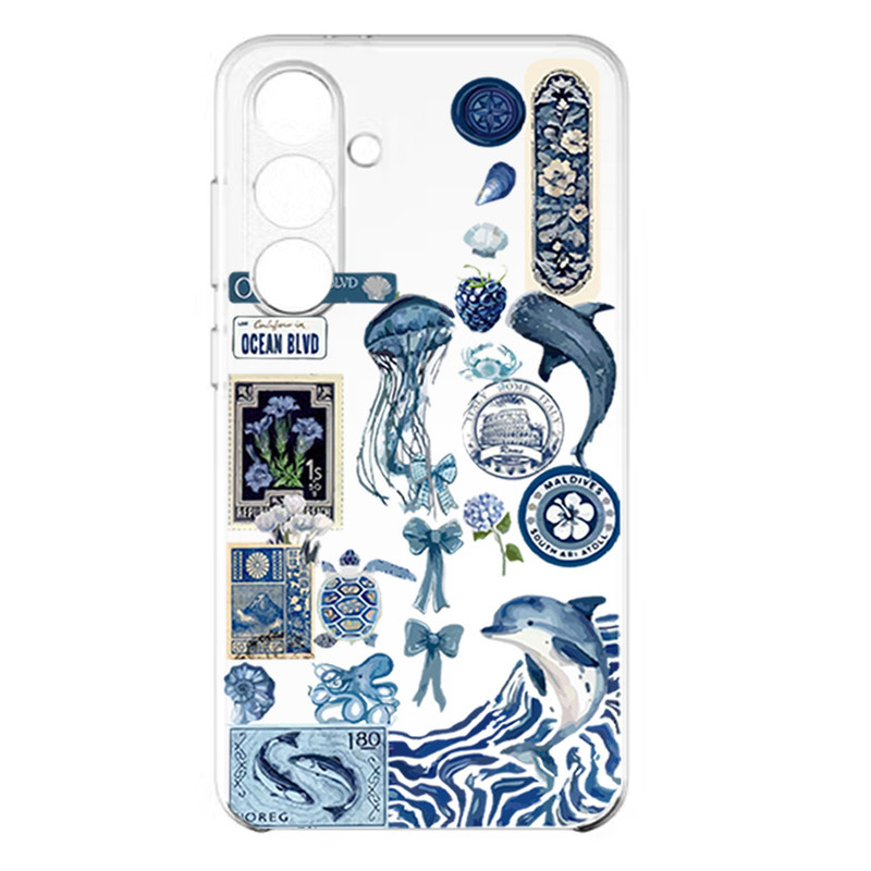 کاور طرح Summer مناسب برای گوشی موبایل سامسونگ Galaxy S25 FE