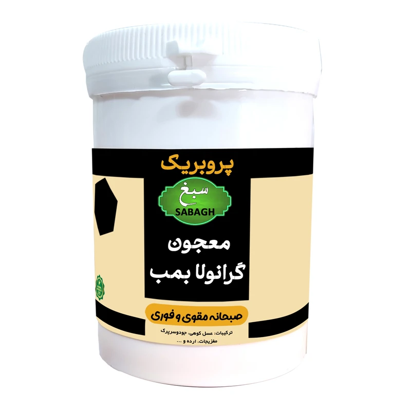 معجون تقویتی گرانولا جو دوسر و مغزیجات سبغ - 250 گرم