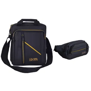 کیف رودوشی مردانه مدل Tak-9RTبه همراه کیف کمری