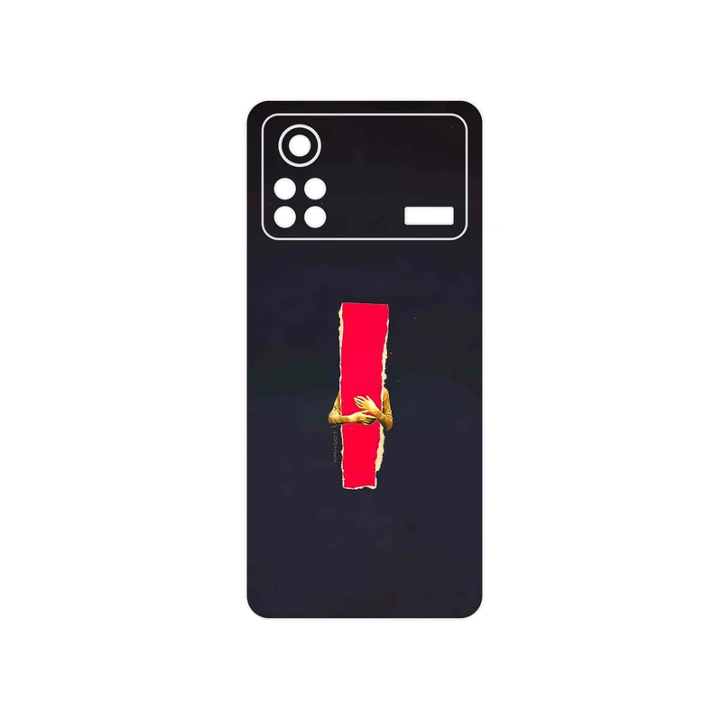 برچسب پوششی ماهوت مدل Collage of Embrace مناسب برای گوشی موبایل شیائومی Poco X4 Pro 5G