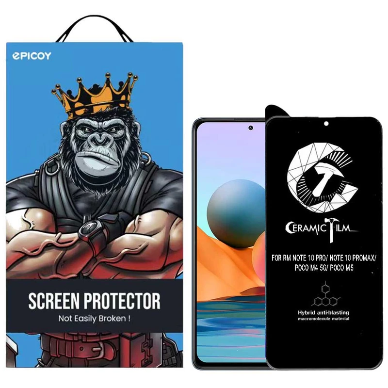 محافظ صفحه نمایش مات اپیکوی مدل CR7-M مناسب برای گوشی موبایل شیائومی Redmi Note 10 Pro/ Note 10 ProMax/ Poco M4 5G/ Poco M5