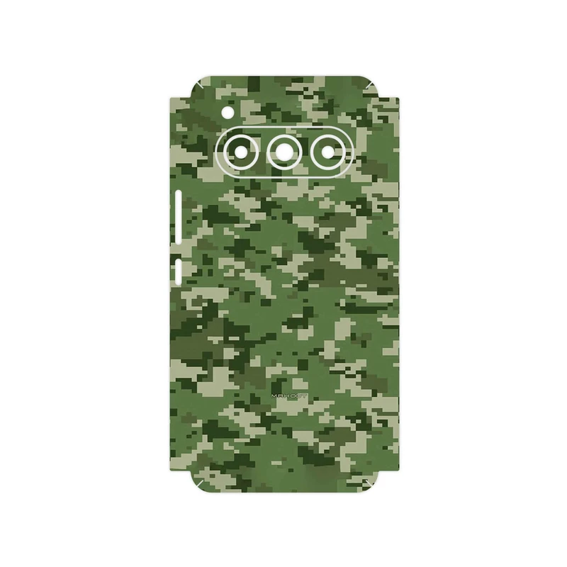 برچسب پوششی ماهوت مدل Army_Green_Pixel مناسب برای گوشی موبایل داریا Bond II Lite 5G
