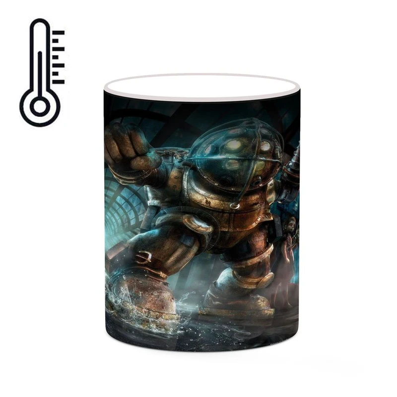 ماگ حرارتی کاکتی مدل بازی BioShock کد mgh27712