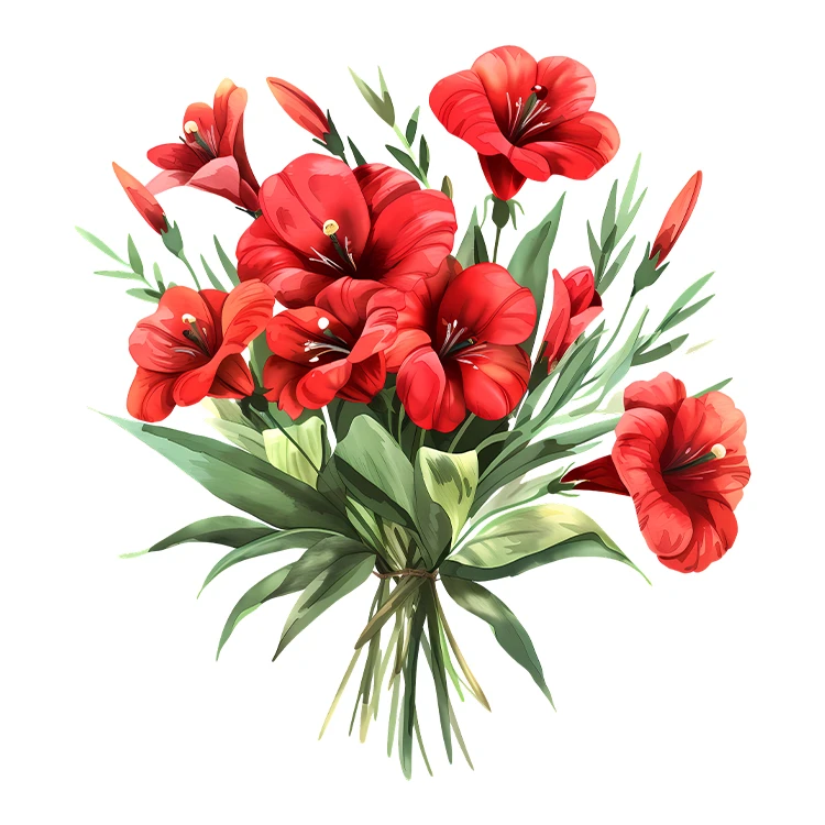 استیکر پارچه و لباس پاد آفرین مدل گل کد S9268