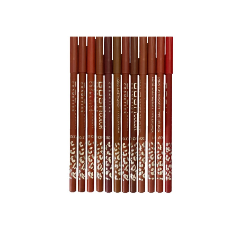 مداد لب گاش مدل Long Lasting مجموعه 12 عددی مداد لب گاش مدل Long Lasting مجموعه 12 عددی