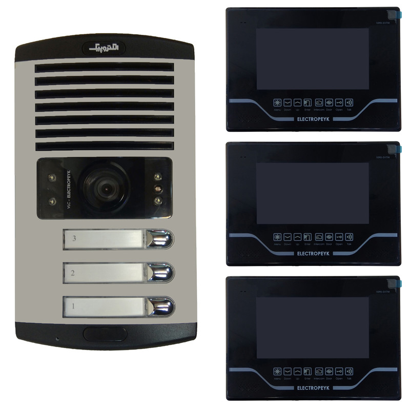 دربازکن تصویری الکتروپیک مدل 1090 کد 1051 مجموعه 4 عددی