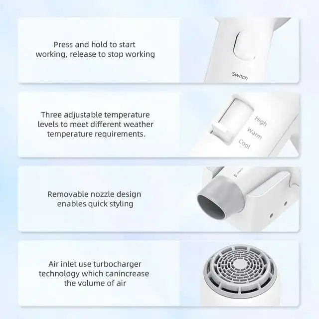 سشوار مدل 1800W