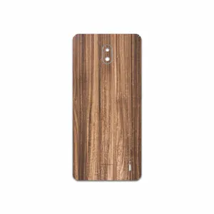 MAHOOT Light Walnut Wood Cover Sticker for Nokia 1 Plus