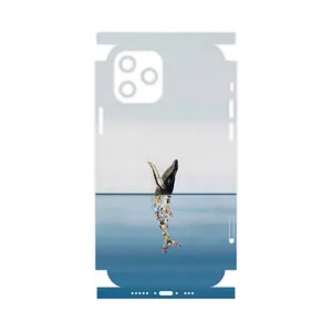 MAHOOT Collage of Sea Trash-FullSkin Cover Sticker for Apple iPhone 12 Pro