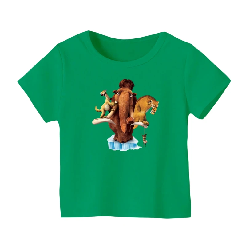 تی شرت آستین کوتاه بچگانه مدل عصر یخبندان کد ۱